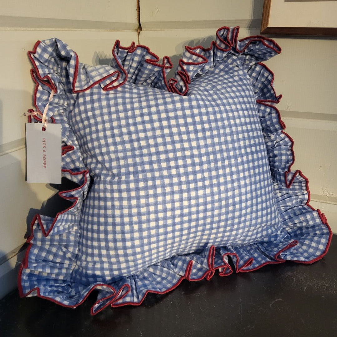 Kuddfodral blårutigt (Pick a Poppy)