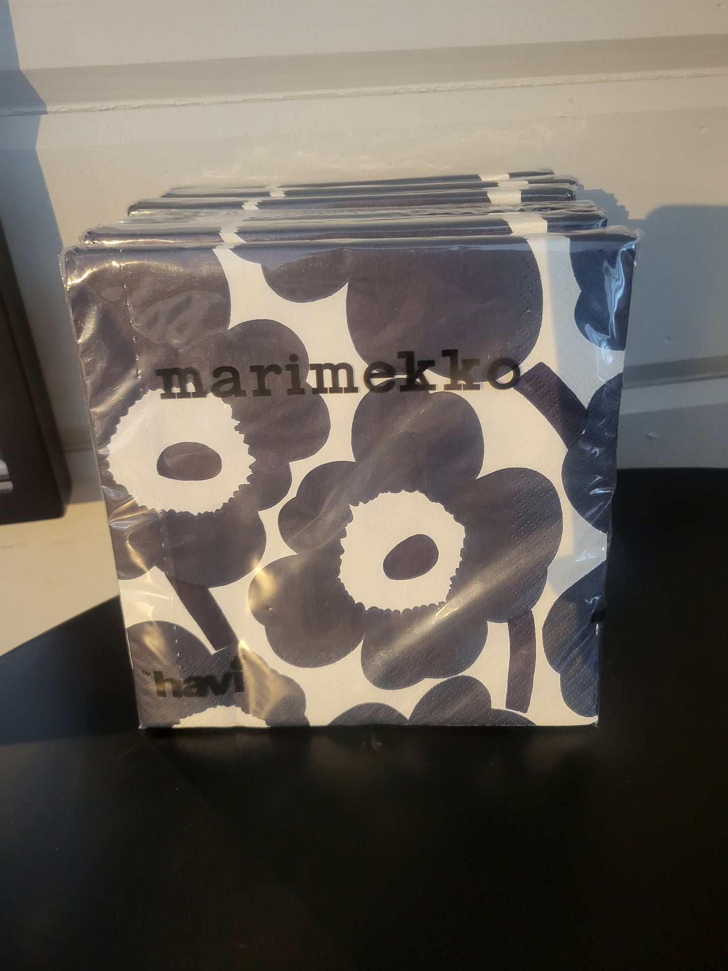 Marimekko servetter (svart)