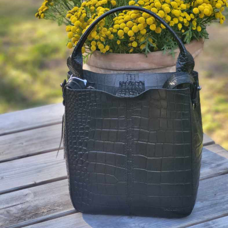 Skinnväska Elsa toteväska (Saddler)