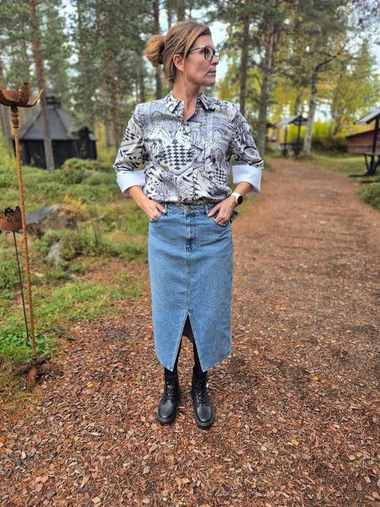 Jeanskjol (Nümph)