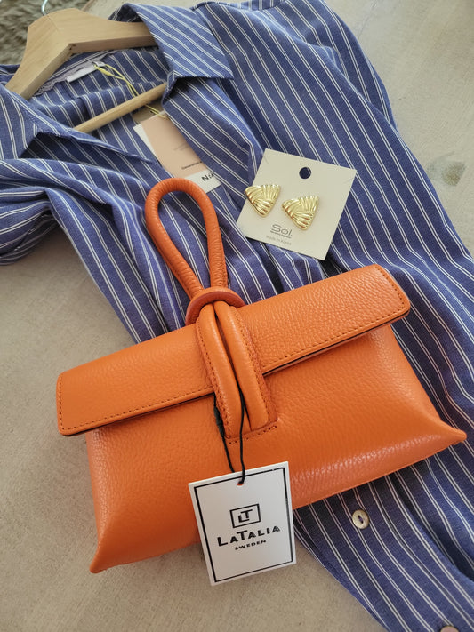 Skinnväska orange