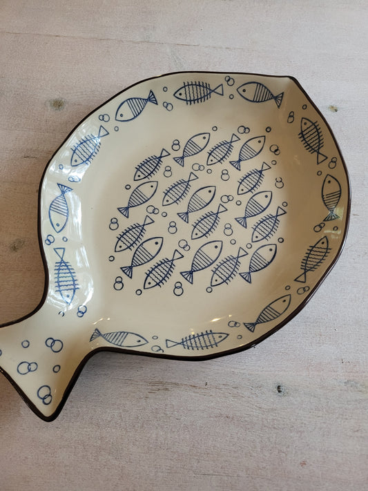 Uppläggningsfat fisk