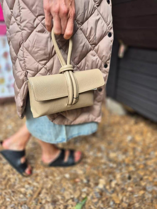 Skinnväska (taupe)