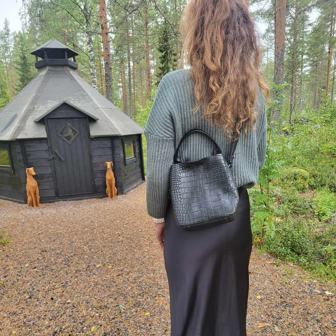 Skinnväska Elsa toteväska (Saddler)