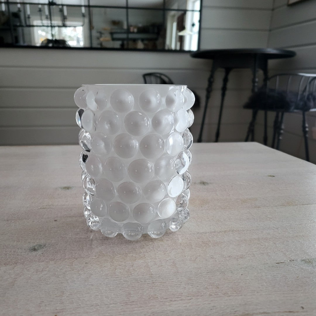 Ljuslykta boule vit (Skogsberg & Smart)