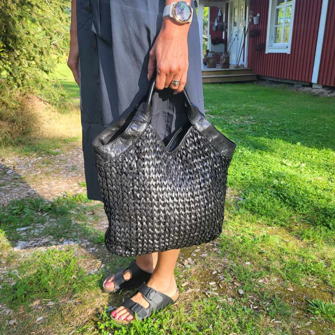 Skinnväska svart (Depeche)